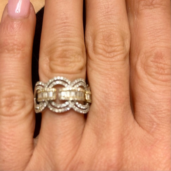 Effy 14k white gold ring new size 7 - Picture 2 of 8